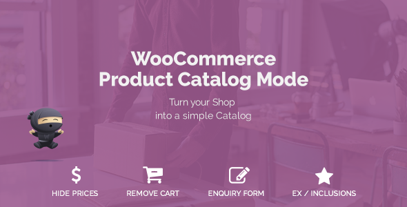 WooCommerce Product Catalog Mode 商品目录插件 – v1.8.6