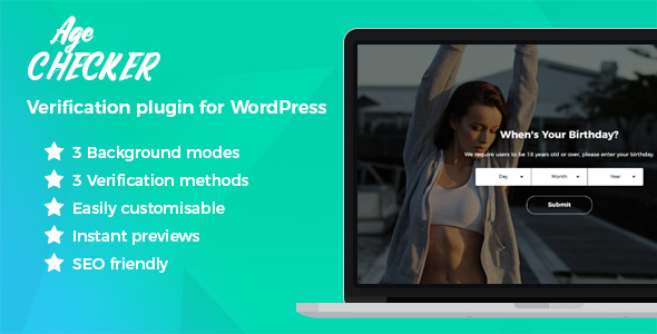 Age Checker for WordPress 年龄访问限制WordPress插件 – v1.3.1