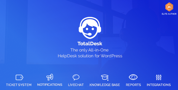 TotalDesk – 帮助知识库WordPress主题 – v1.7.31