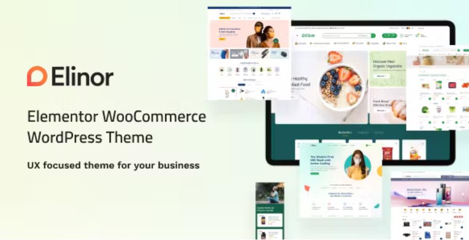 Elinor – 多行业电子商务网站模板 WooCommerce 主题 – v1.1.2
