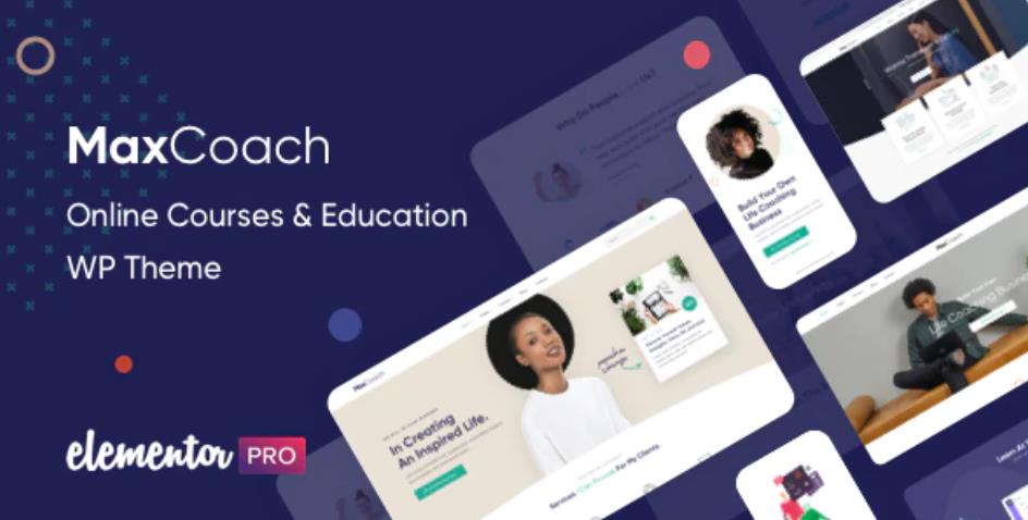 MaxCoach – 在线课程培训教育网站WordPress主题 – v2.7.8