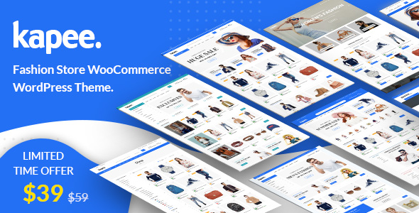 Kapee – 时尚在线服饰商店网站WooCommerce模板 – v1.6.6