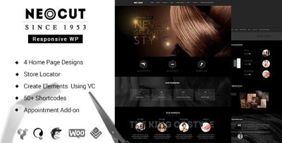 Neo Salon – 美容美发用品商店WordPress模板 – v3.5
