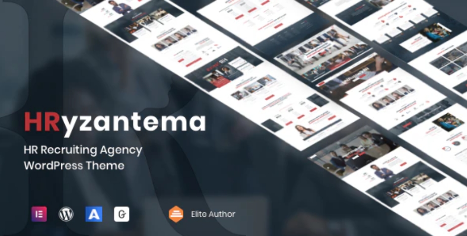 Hryzantema – 人力资源求职招聘WordPress模板