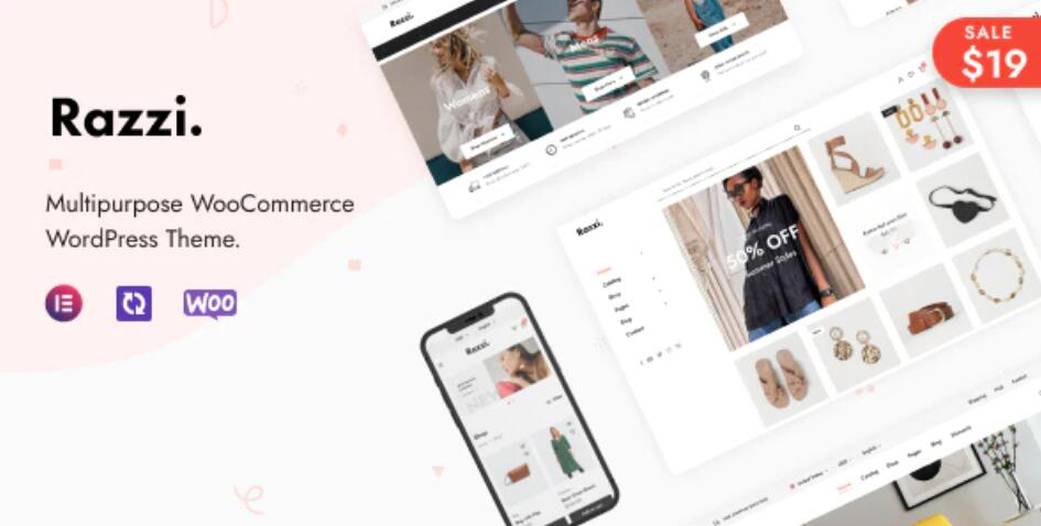 Razzi – 多用途电子商务在线商店 WooCommerce 模板 – v2.0.2