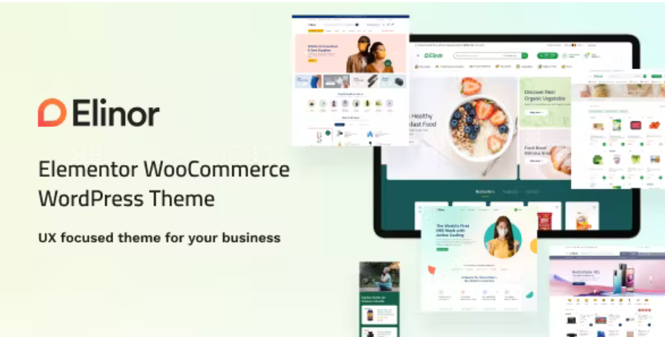 Elinor – 多行业电子商务网站模板 WooCommerce 主题 – v1.1.2