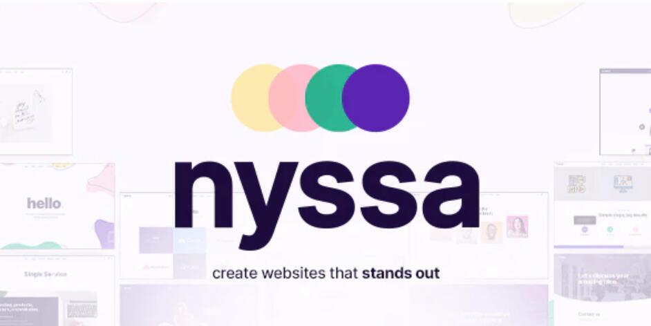 Nyssa – 多用途企业官网极简网站WordPress模板 – v1.2