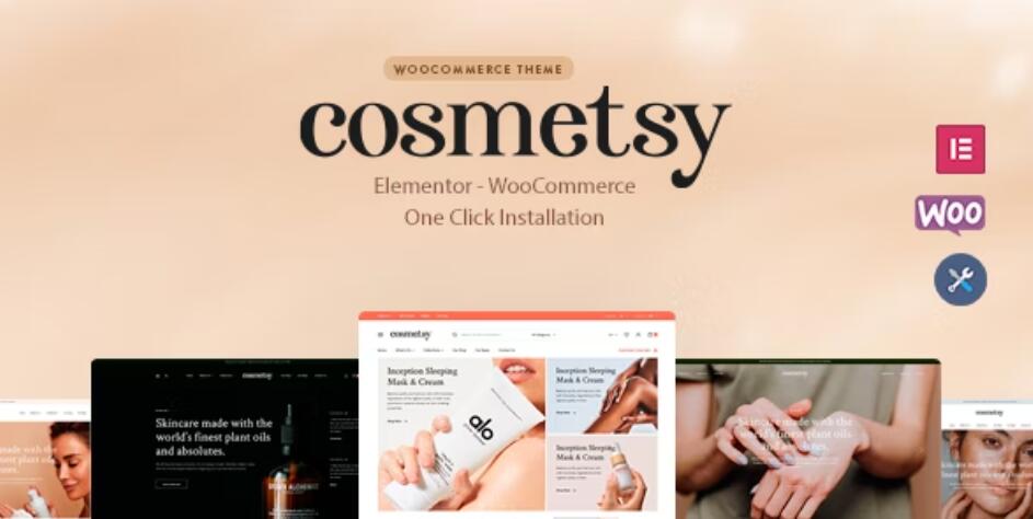 Cosmetsy – 美容化妆品商店网站WordPress主题 – v1.7.7