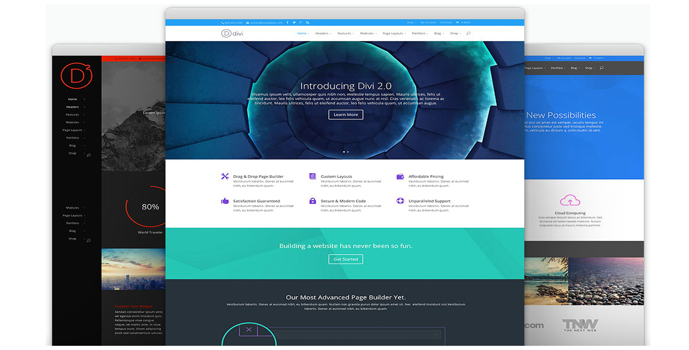 Divi – 智能多用途网站模板wordpress汉化主题 – v4.22.1