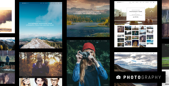 Photography – 响应式摄影相册网站WordPress主题 – v7.4