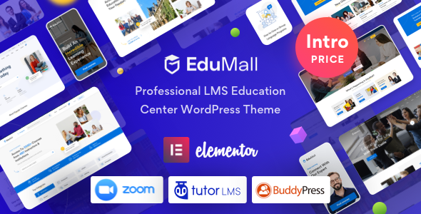 EduMall – 专业教育培训网站模板WordPress主题 – v3.5.0
