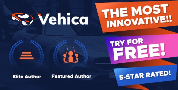 Vehica – 汽车经销商汽车商家目录WordPress模板 – v1.0.81