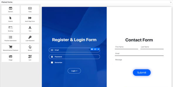 Piotnet Forms Pro – 可高度定制表单生成插件 – v2.1.8