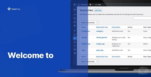 TaxoPress Pro – 新建分类法管理插件 – v3.10.0