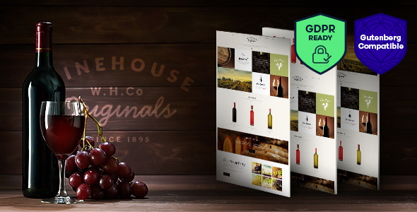 Wine House – 红酒饮料电子商务网站WordPress主题 – v3.9