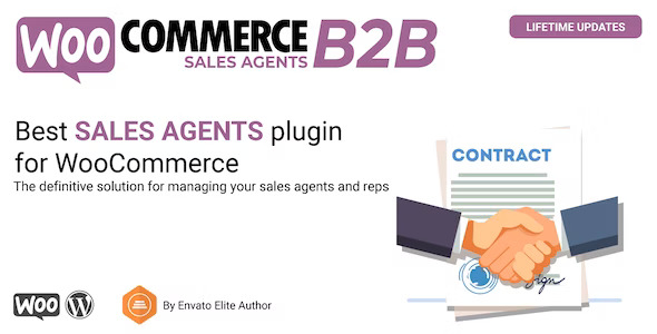 WooCommerce B2B Sales Agents – 多商户管理插件 – v1.4.0