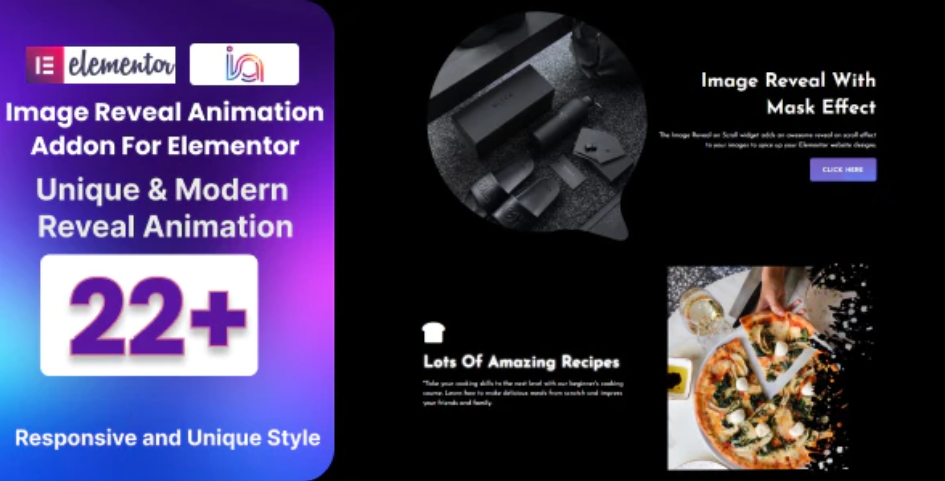 Image Reveal Animation Addon For Elementor – 动态图像插件