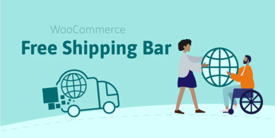WooCommerce Free Shipping Bar – 根据产品数量或者金额免费送货插件 – v1.2.0