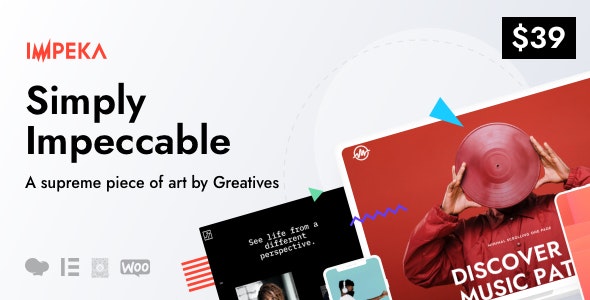 Impeka – 多用途企业作品展示网站WordPress模板 – v1.5.4.1