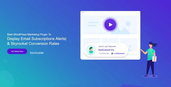NotificationX – 最好的WordPress营销插件 – v2.8.2