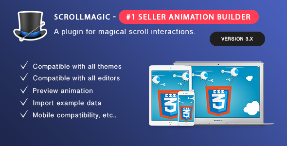 Scroll Magic – 滚动生成器WordPress插件 – v5.0.2