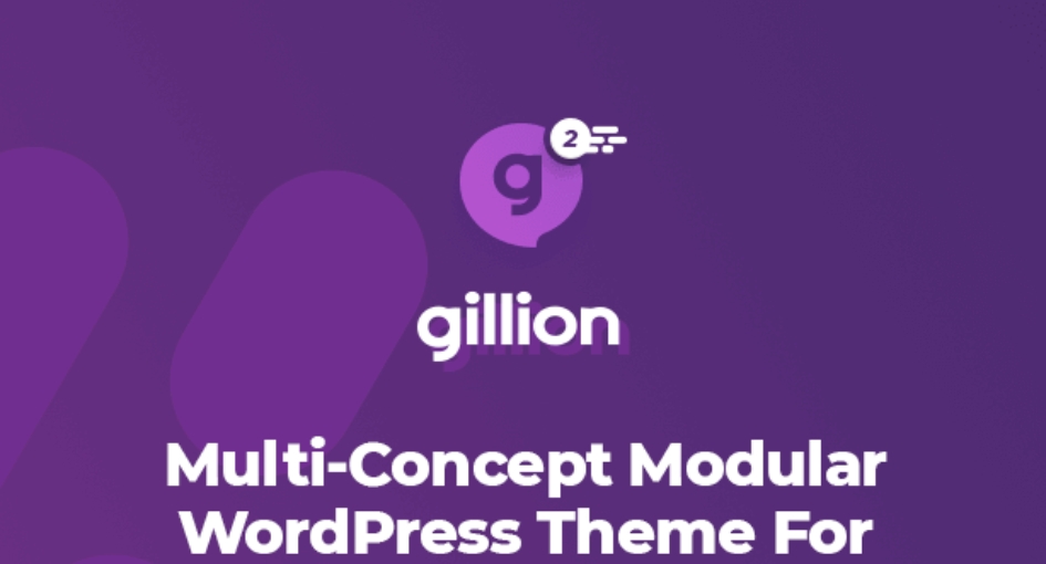 Gillion – 多概念博客杂志新闻资讯网站WordPress主题 – v4.7