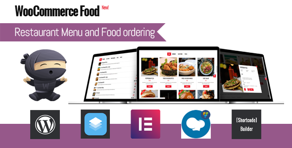 WooCommerce Food – 响应式餐饮美食菜单WordPress模板 – v3.2.1