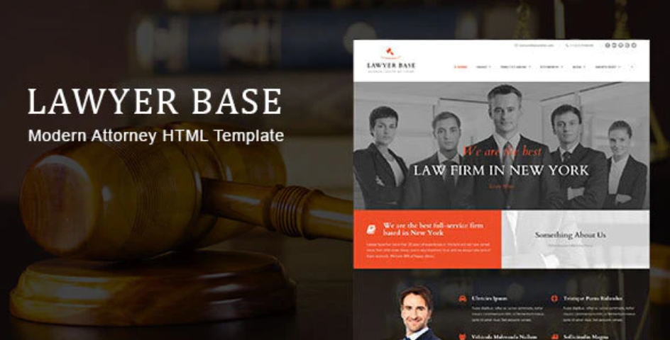 Lawyer Base – 法务律师事务所法律援助网站HTML模板 – v1.0