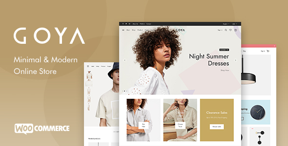 Goya – 现代时尚在线服饰商店网站WooCommerce主题 – v1.0.8.7