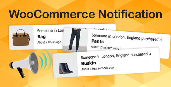 WooCommerce Notification – 销售信息促销插件 – v1.5.2