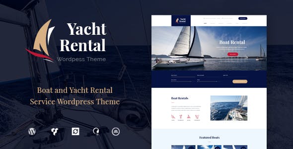 Yacht and Boat Rental Service – 游艇轮船租赁WordPress主题 – v1.2.6