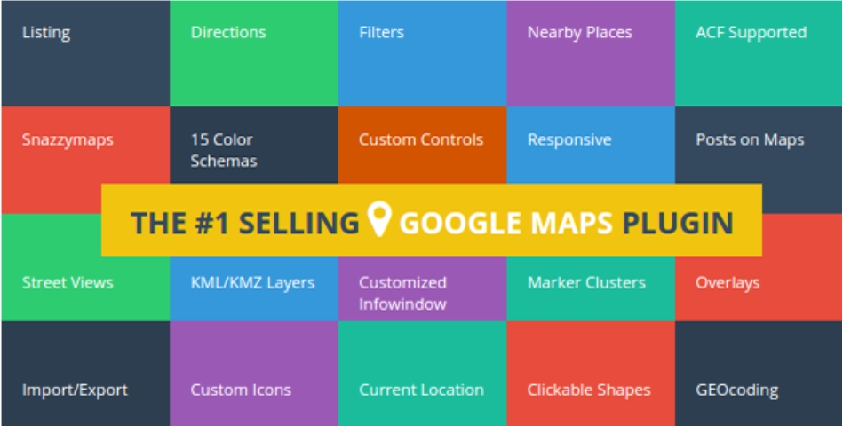 Advanced Google Maps 高级谷歌地图WordPress插件 – v5.6.0