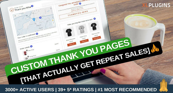 WooCommerce Thank You Page 购买成功感谢页面WordPress插件 – v1.2.0