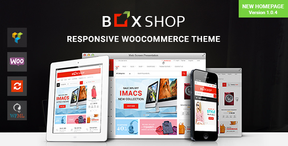 BoxShop – 响应式网上商店WordPress主题 – v2.0.9