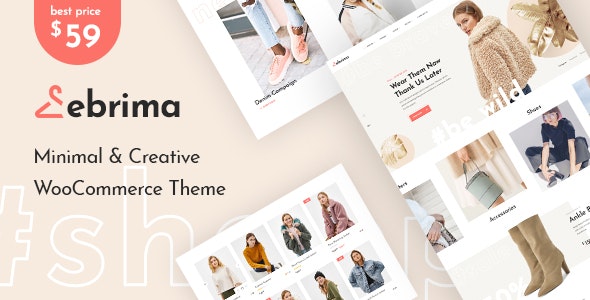 Ebrima – 迷你轻型创意简约WooCommerce商店主题 – v1.2.5