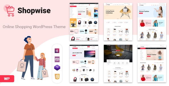 Shopwise – 时尚服饰家居用品商店WooCommerce主题 – v1.7.0