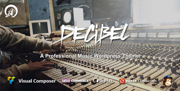 Decibel – 音乐电台网站模板WordPress主题 – v3.5.1