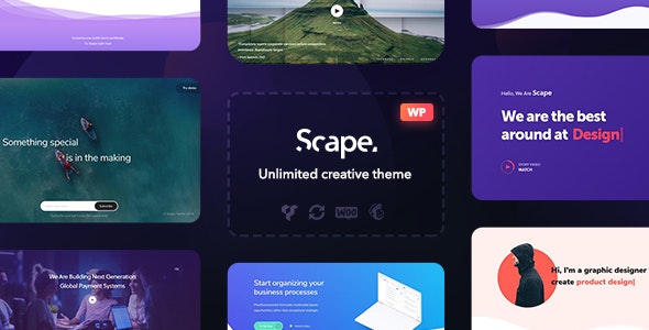 Scape – 多行业集团公司企业网站WordPress模板 – v1.5.7