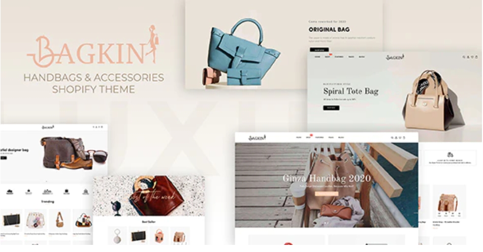 Bagkin- 创意鞋服包包电商外贸网站Shopify模板 – v1.0.1