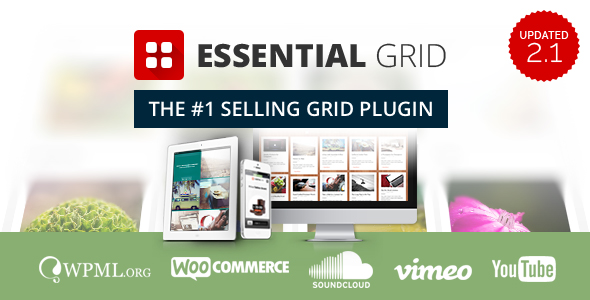 Essential Grid WordPress – 网格布局排版插件 – v3.0.19