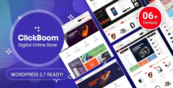 ClickBoom – 电子数码产品在线商店WordPress模板 – v1.6.18