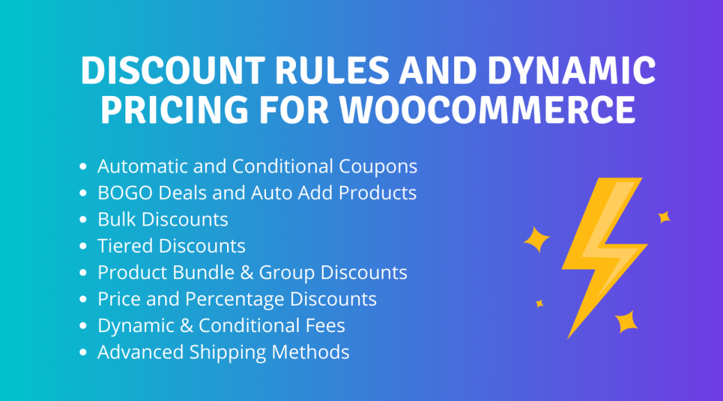 Discount Rules and Dynamic Pricing for WooCommerce – 根据角色定价插件 – v7.12.1