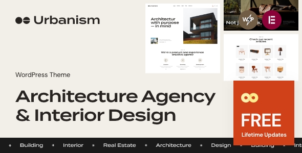 Urbanism – 建筑机构室内设计网站模板WordPress主题 – v1.0