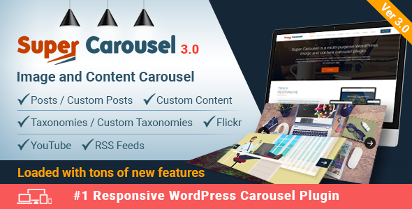 Super Carousel – 响应式文章轮播幻灯片插件 – v3.7.9