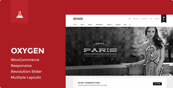 Oxygen – 在线购物商城网站WordPress主题 – v5.21