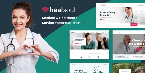 Healsoul – 医疗保健家庭医生诊所网站 WordPress 模板 – v1.8.1