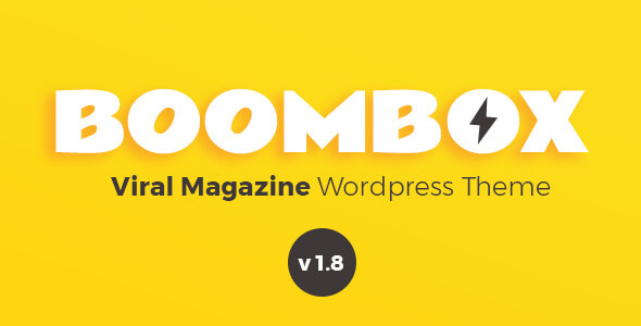 BoomBox – 博客杂志网站WordPress主题 – v2.8.9