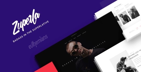 Zuperla – 创意企业产品展示WordPress主题 – v2.4.2