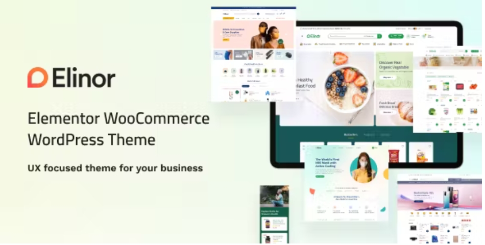 Elinor – 多行业电子商务网站模板 WooCommerce 主题 – v1.1.2