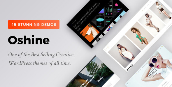 Oshine – 创意多用途网站模板WordPress主题 – v7.1.4